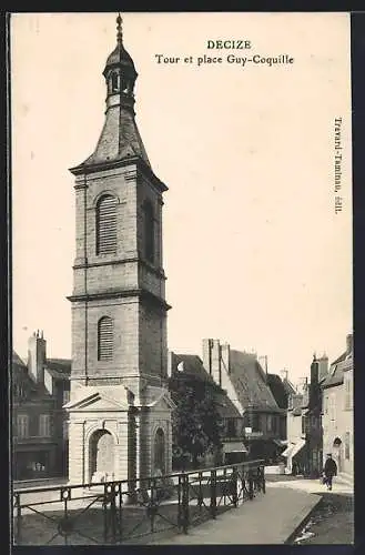 AK Decize, Tour et place Guy-Coquille