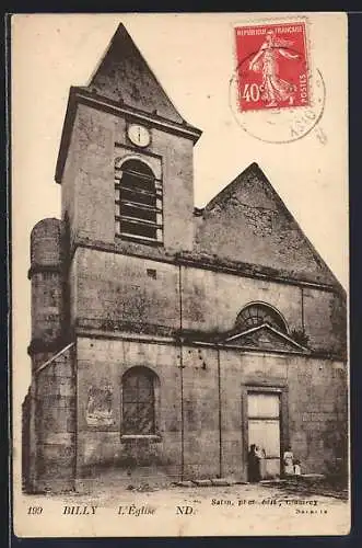 AK Billy, L`Église Notre-Dame et son architecture ancienne