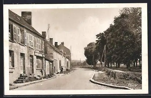 AK Châteauneuf-Val-de-Bargis, Rue de Prémery, Les Promenades