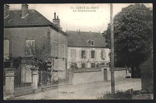 AK Cercy-la-Tour, La Gendarmerie