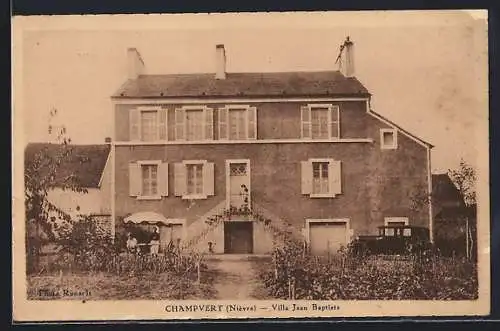 AK Champvert, Villa Jean Baptiste