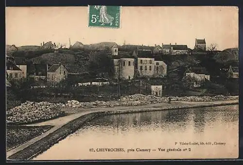AK Chevroches, près Clamecy, Vue générale no 2