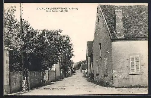 AK Brinon-sur-Beuvron, Rue de la Banque