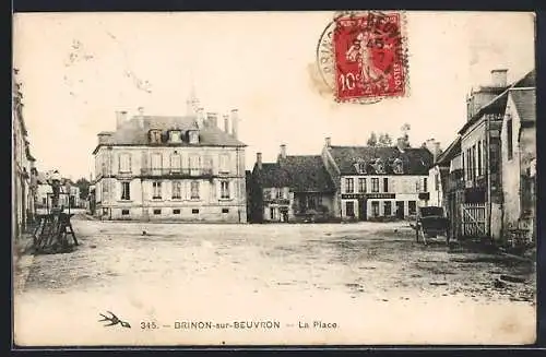 AK Brinon-sur-Beuvron, La Place