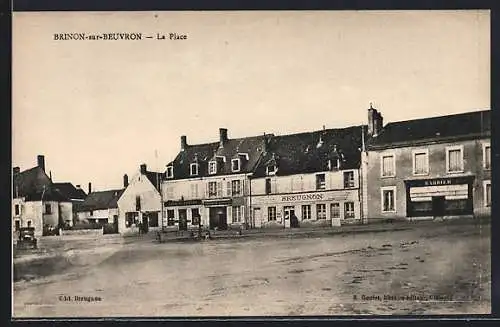 AK Brinon-sur-Beuvron, La Place