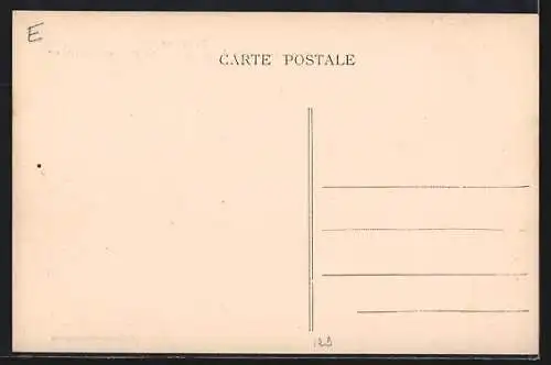 AK Alligny-en-Morvan, École des Filles et le Monument