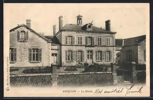 AK Arquian, La Mairie