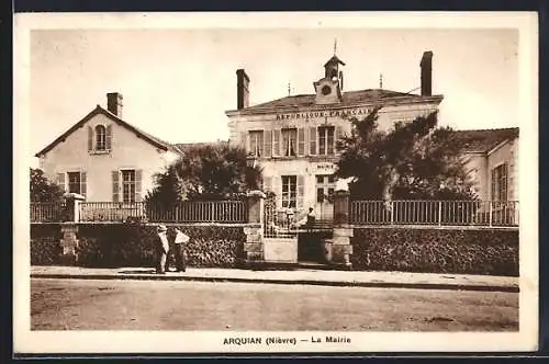 AK Arquian, La Mairie