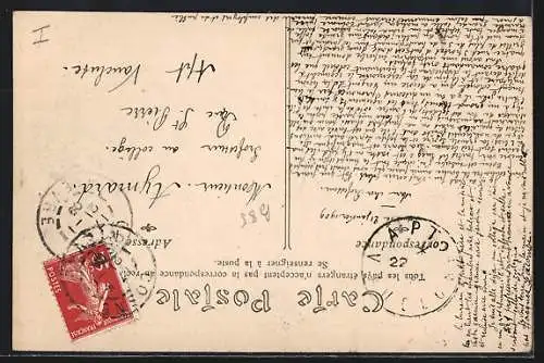 AK Cosne, Rue de Paris animée avec passants et commerces