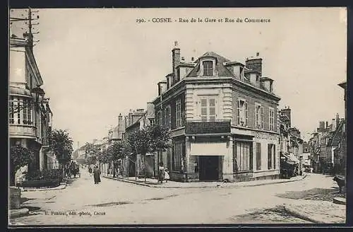 AK Cosne, Rue de la Gare et Rue du Commerce