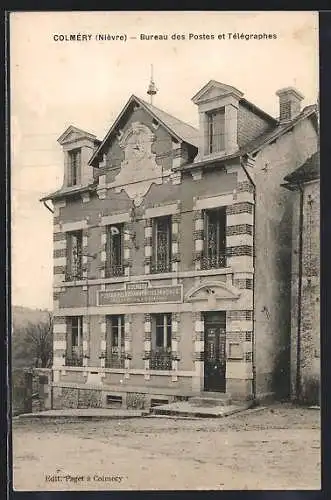 AK Colméry, Bureau des Postes et Télégraphes