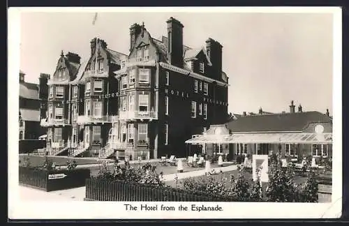 AK Lowestoft, The Hotel from the Esplanade