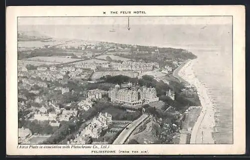 AK Felixstowe, From the air