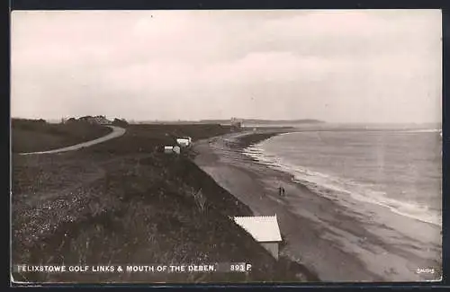 AK Felixstowe, Golf Links & mouth of the Deben