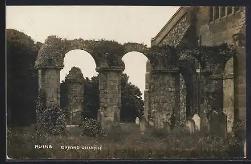 AK Orford, Church Ruins