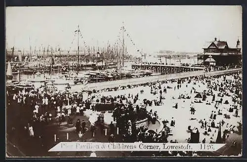 AK Lowestoft, Pier Pavillon & Children`s Corner