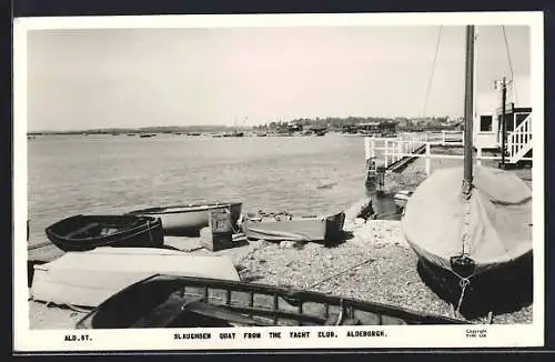 AK Aldeburgh, Slaughden Quay from the Yacht Club