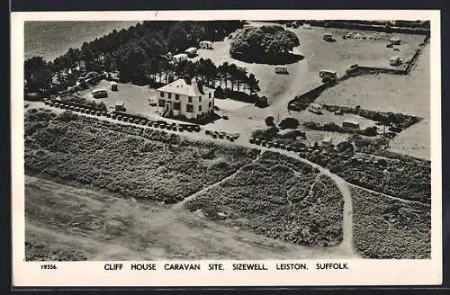 AK Sizewell /Leiston, Cliff House Caravan Site