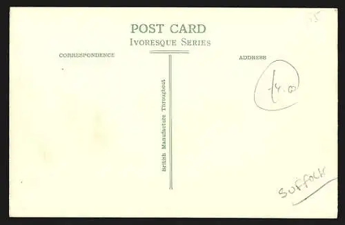 AK E. Woodbridge, Market Place and Town Hall