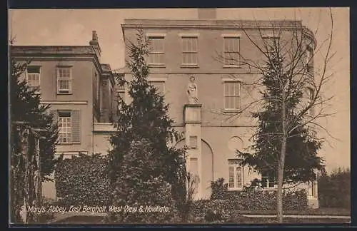 AK East Bergholt, Mary`s Abbey, West View & Novitiate