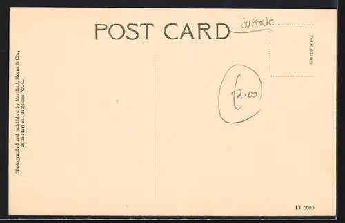 AK East Bergholt, Mary`s Abbey, West View & Novitiate