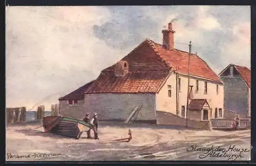 Künstler-AK Aldeburgh, Slaughden House