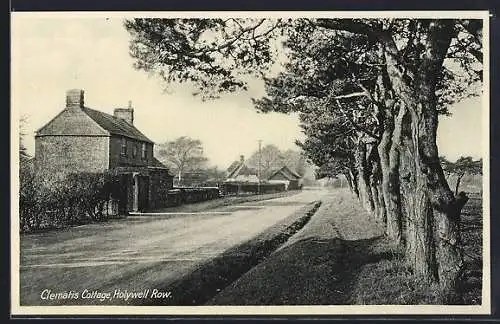 AK Holywell Row, Clematis Cottage