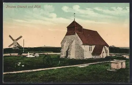 AK Friston, Church and Mill