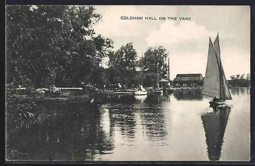AK Coldham, Coldham Hall on the Yare