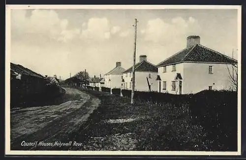 AK Holywell Row, Council Houses
