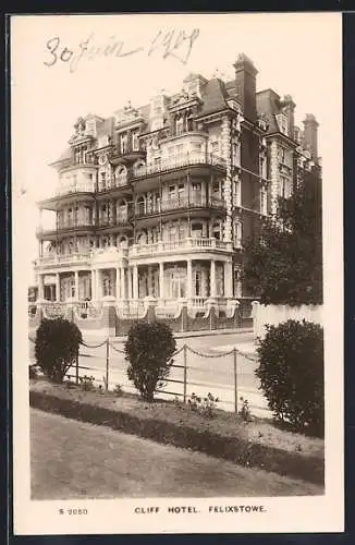 AK Felixstowe, Cliff Hotel