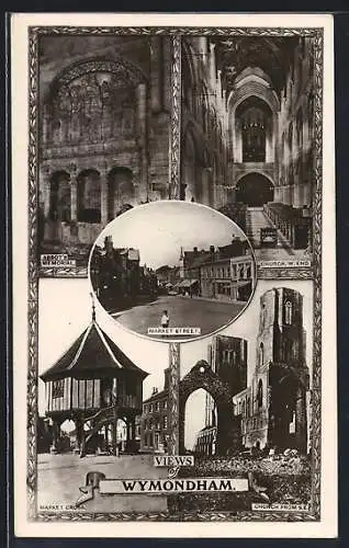 AK Wymondham, Abot`s Memorial, Church W. End, Market Street