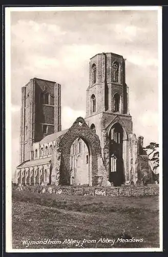 AK Wymondham, Abbey from Abbey Meadows