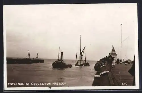 AK Corleston, Entrance to Harbour
