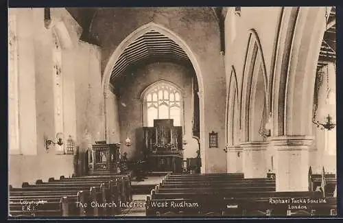 AK West Rudham, The Church Interior