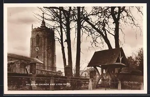 AK Aylsham, Church and Lych Gate