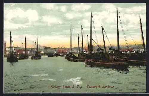 AK Yarmouth, Harbour, Fishing Boats & Tug
