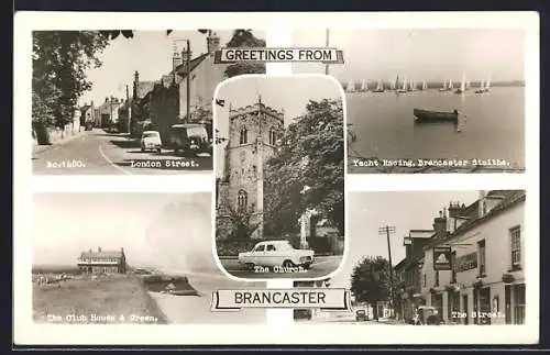 AK Brancaster, London Street, The Church, The Club House & Green