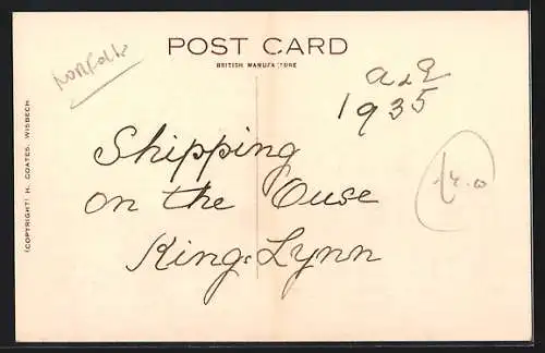 AK King`s Lynn, Shipping on teh Ouse