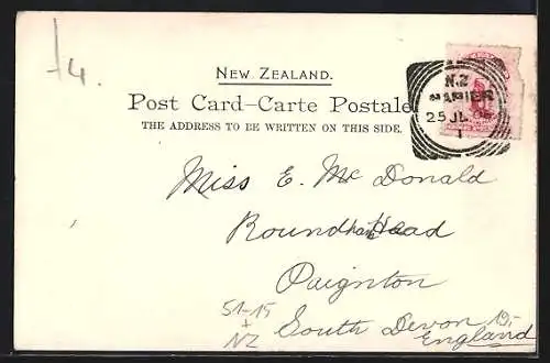 AK Neuseeland, The Old Order and the New Order Scenes