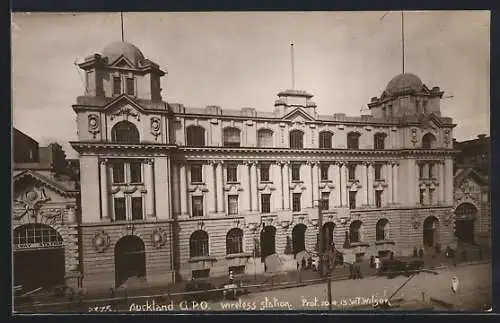 AK Auckland, G. P. O wireless station, Bahnhof