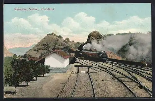AK Khandalla, Reversing Station, Bahnhof