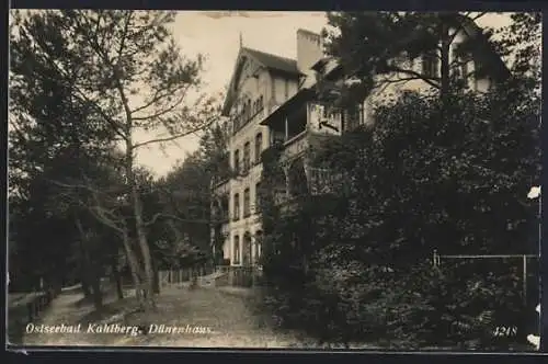 AK Kahlberg, Dünenhaus mit Garten