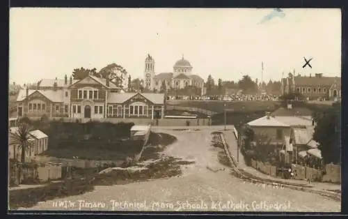 AK Timaru, Technical, Main Schools & Catholic Cathedral