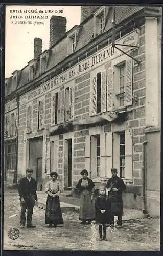 AK St-Florentin, Hotel et Café du Lion D`Or, Jules Durand