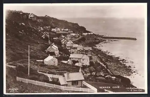 AK Sennen Cove, view at the coastline