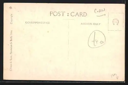 AK St. Mary`s Island /Scilly, topographic map