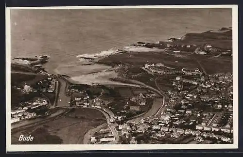 AK Bude, panorama from birds view