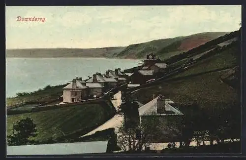 AK Downderry, village view