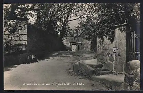 AK St. Marys /Scilly, Garrison Hill street scene